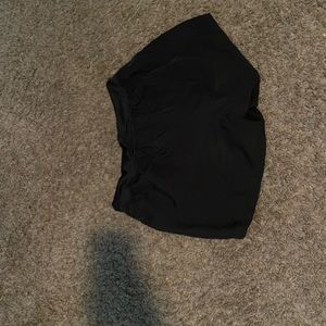 Black athletic shorts from target